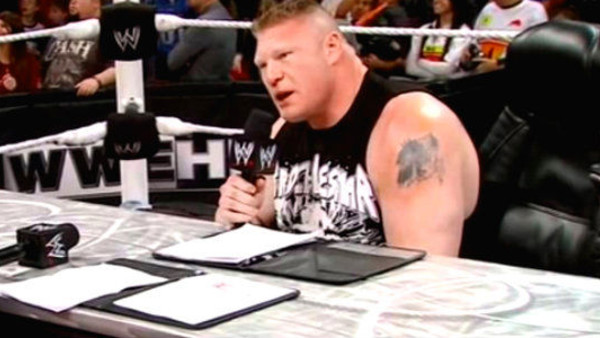 brock lesnar wwe contract