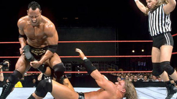 the rock wrestling