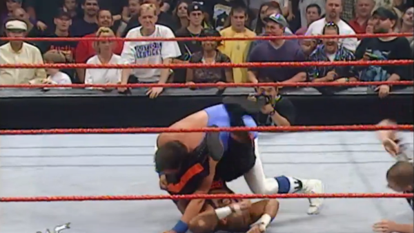 Resultado de imagen para Jerry Lawler & Chris Jericho Vs. Tazz & Naked Mideon | RAW 2000