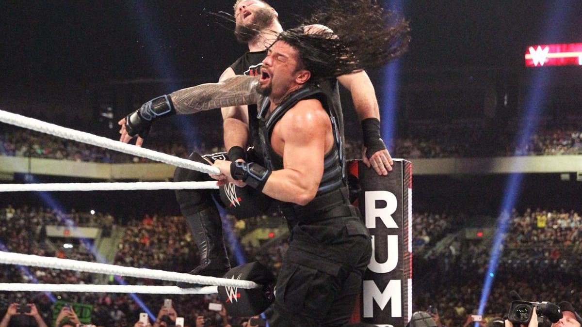wwe roman reigns match