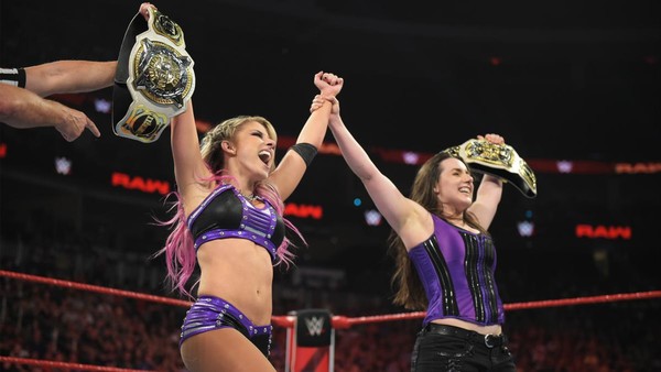 Image result for alexa bliss and nikki cross champions