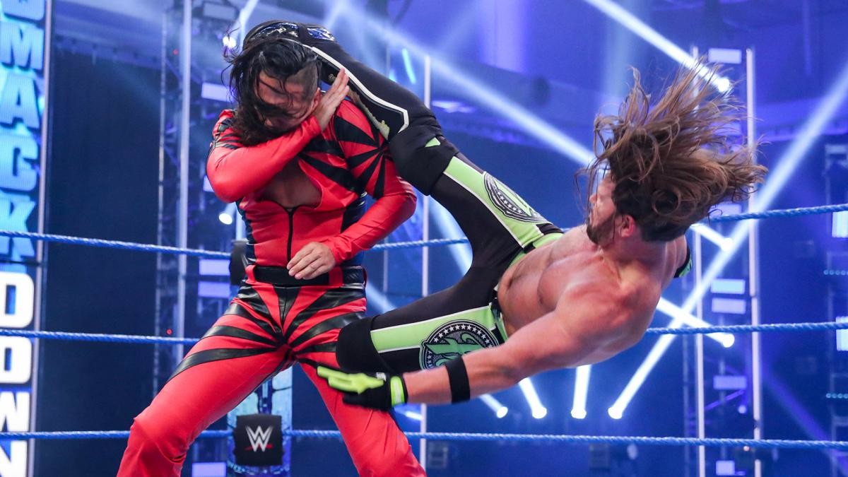 wwe smackdown aj styles