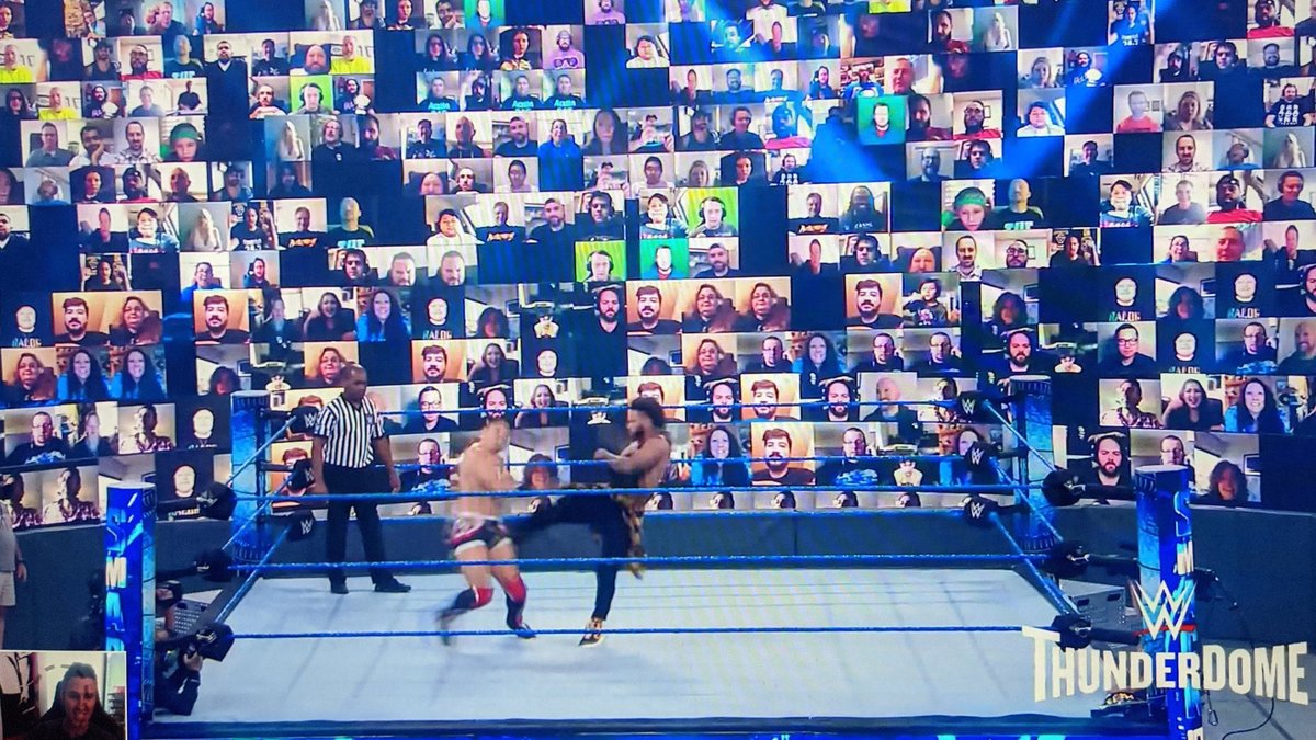 Thunderdome Attendance Quickly Filled For Wwe Summerslam 2020