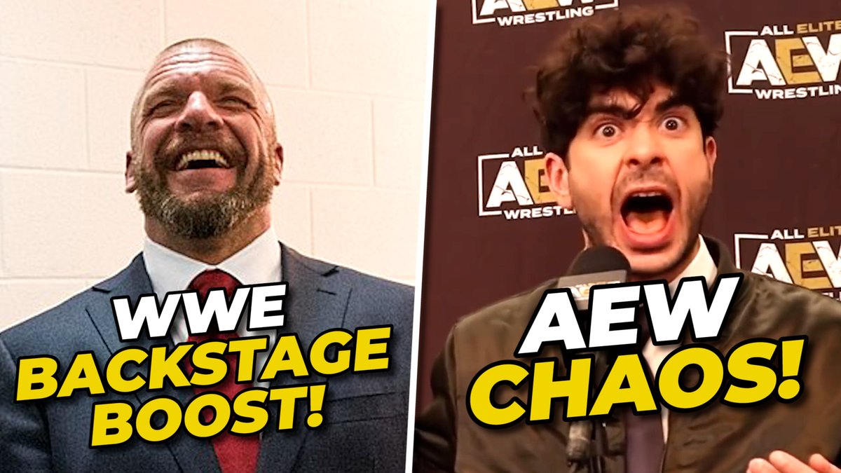 Triple H Huge WWE Backstage Boost Tony Khan AEW Chaos VIDEO