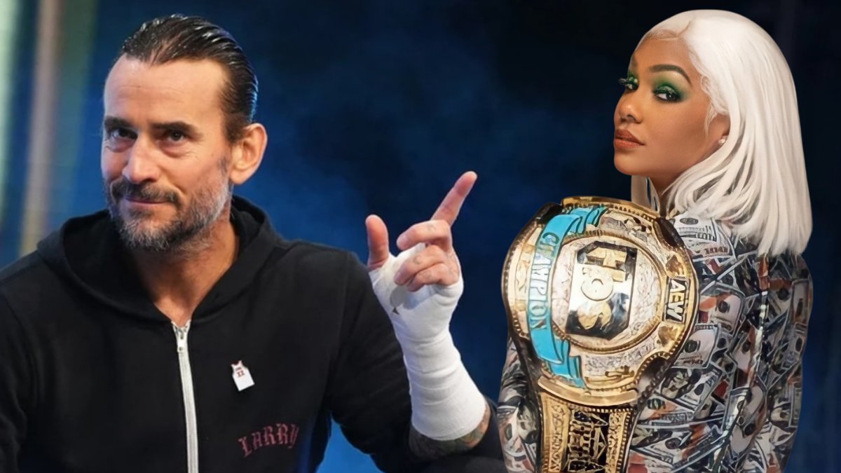 Aew S Jade Cargill Cm Punk Can Do Whatever The Hell He Wants To Do