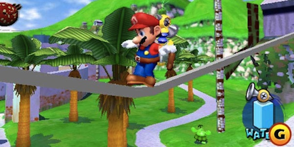 Super Mario Sunshine Tightrope