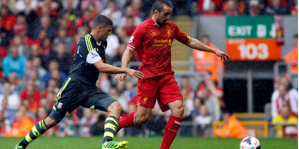 Liverpool Vs Stoke Jose Enrique