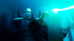 Harry And Voldemort Duel Gif