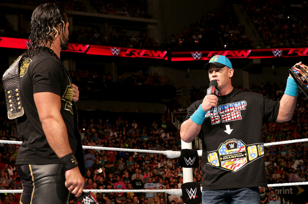 John Cena Seth Rollins 