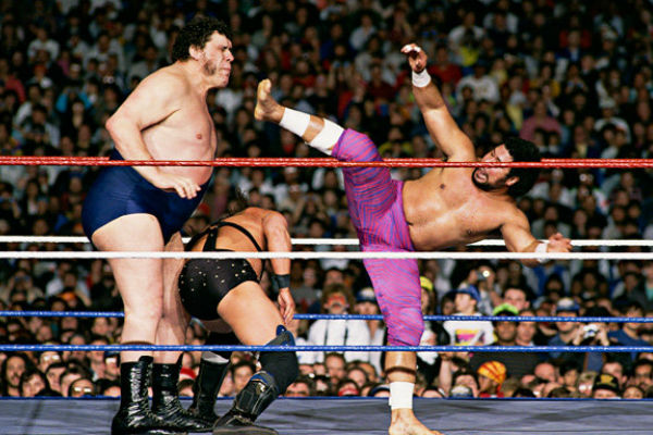 Haku Andre Demolition WrestleMania VI