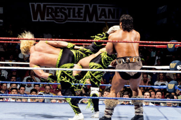 The Rockers Barbarian WrestleMania VII