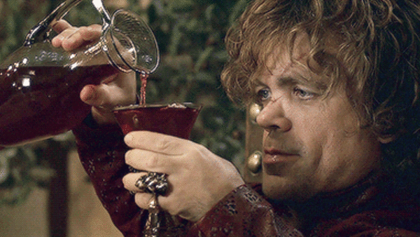 Tyrion wine game of thrones