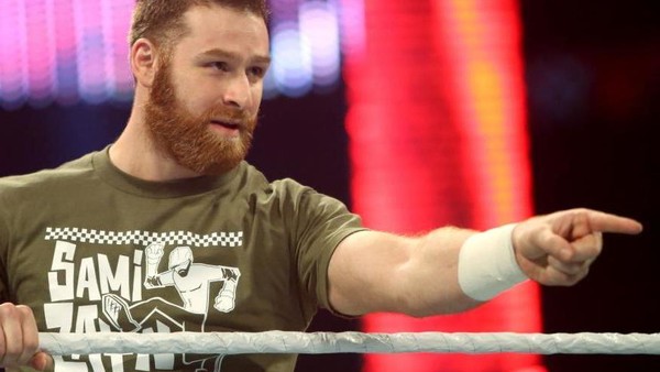 Sami Zayn post-WrestleMania Raw