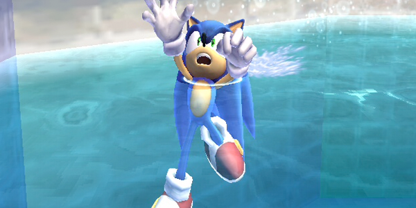sonic drowning