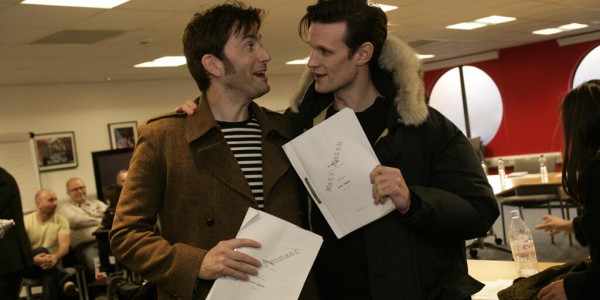 Matt Smith and David Tennant