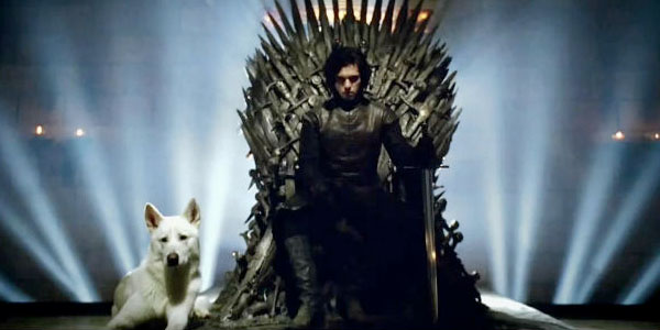 Game of Thrones - Jon Snow Iron Throne