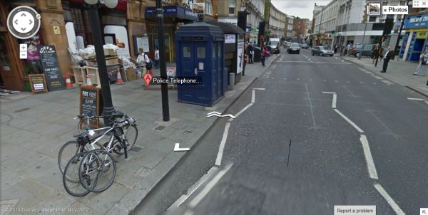Google Maps Earls Court Road
