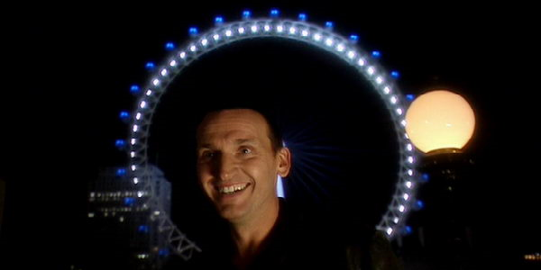 You know like when the Ninth Doctor could not find a giant metal wheel directly behind him.