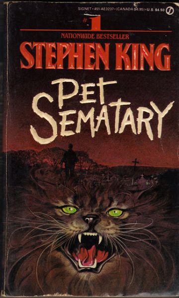 Pet Sematary 1st Paperback 1984