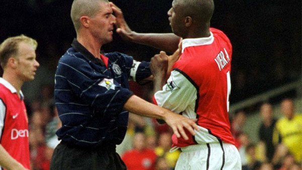 Roy Keane Man Utd Patrick Vieira Arsenal