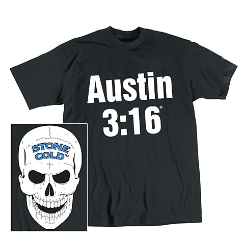 Wwe Stone Cold Steve Austin 3 16 T Shirt 2308 P