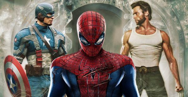 Marvel Movie Crossovers Spider Man Wolverine Avengers