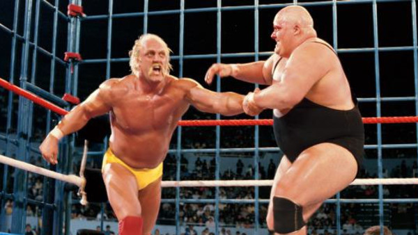 Hulk Hogan King Kong Bundy Cage