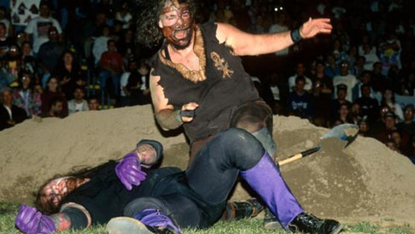 Undertaker Mankind Buried Alive Match Match