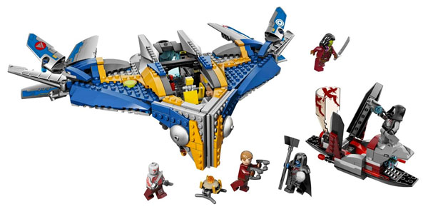 Win Guardians Of The Galaxy LEGO Milano Spaceship Set