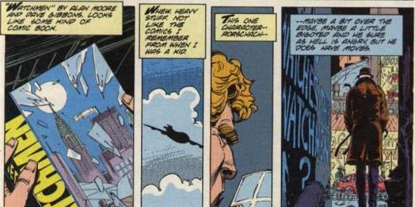 Alan Moore's Watchmen & Rorschach  Does He Set A Bad Example?