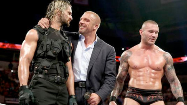 Seth Rollins Triple H Randy Orton