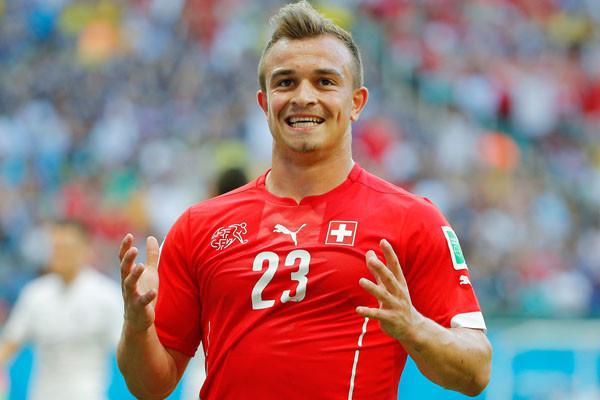 Xherdan Shaqiri Switzerland World Cup