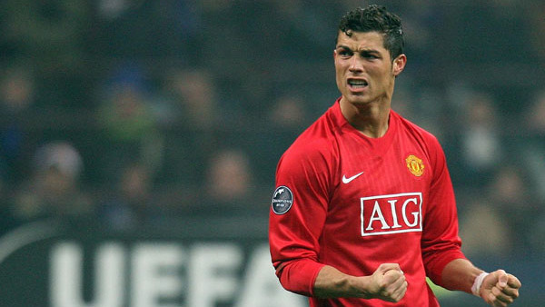 Cristiano Ronaldo Man Utd Champions League