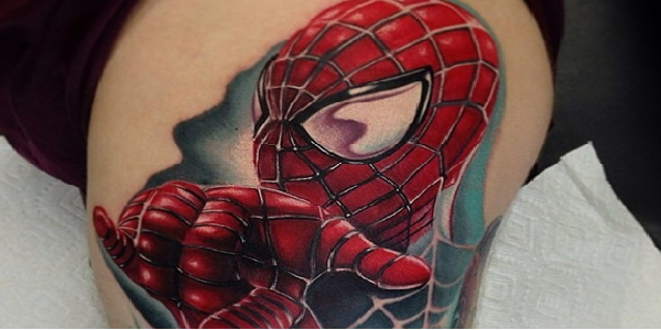 SpiderMan Tattoos Design Ideas with Meanings  TattoosWin