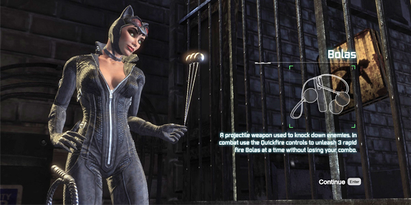 batman arkham knight free roam catwoman