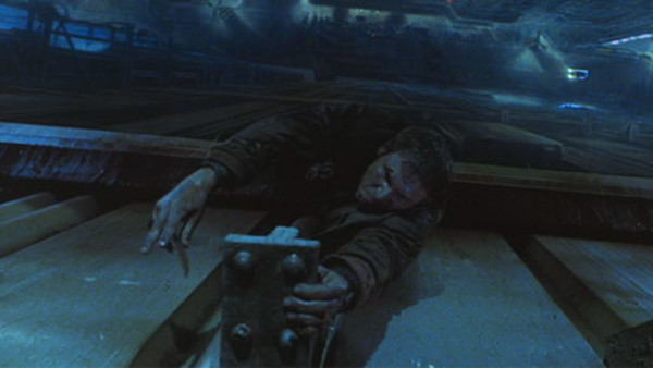 Blade Runner Hanging Iconic Shot