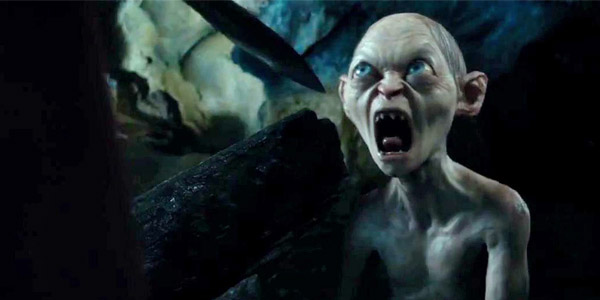 hobbits lord of the rings gollum