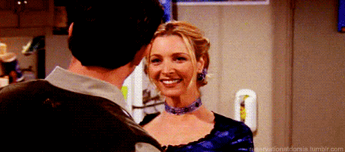Friends - Phoebe sees Chandler/Monica doing it. on Make a GIF