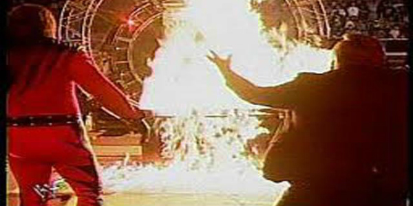Undertaker Kane Casket Fire