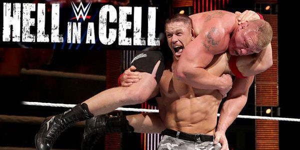 Brock Lesnar vs John Cena WWE Title Rematch Inside Hell In ...