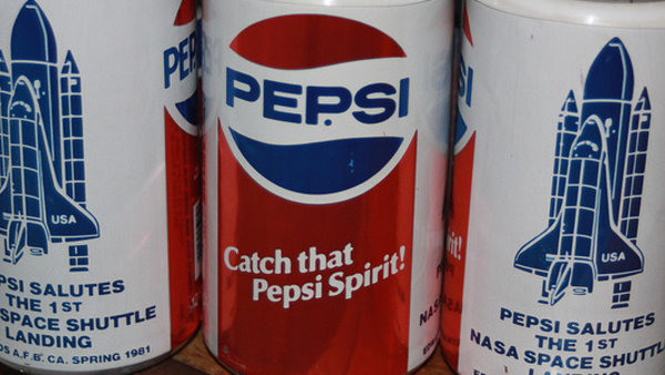 Pepsi Nasa Space Shuttle Can
