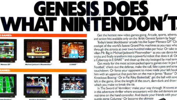 Sega Megadrive Genesis Nintendont Advert