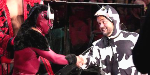 Hornswoggle revient sur sa période à la WWE Hornswoggle-torito