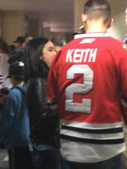 Blackhawks fan CM Punk pays up on bet with the LA Kings mascot