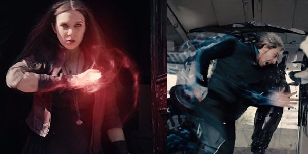 Scarlet Witch and Quicksilver/ Avengers Age of Ultron