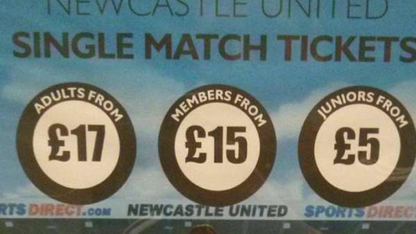 The Great Newcastle United Ticket "Confusion"