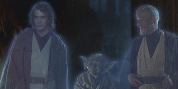 Star Wars: How do the Jedi become Force ghosts after death?