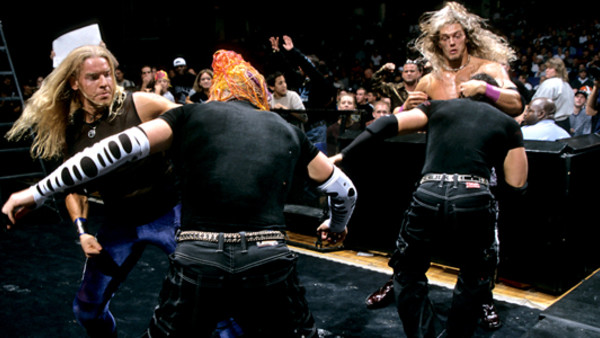 Hardys vs. Edge and Christian - No Mercy 1999