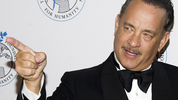 Honoree Tom Hanks attends The Elie Wiesel Foundation For Humanity's Arts for Humanity Gala on Wednesday, Oct. 17, 2012 in New York. (Photo by Charles Sykes/Invision/AP)