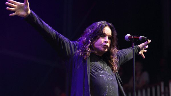 FILE - This Aug. 3, 2012 file photo shows Ozzy Osbourne of Black Sabbath performing at the Lollapalooza festival in Chicago's Grant Park. Black Sabbath's latest album
